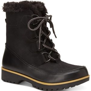 JBU JAMBU BRUNSWICK BLACK WINTER BOOTS SIZE 10